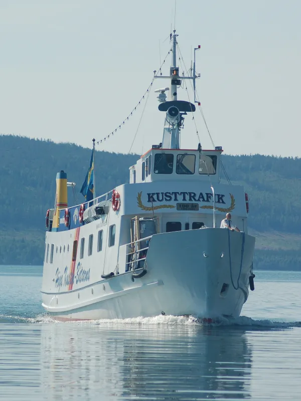 Kusttrafik båt höga kusten båtarna ulvön nordingrå kramfors 