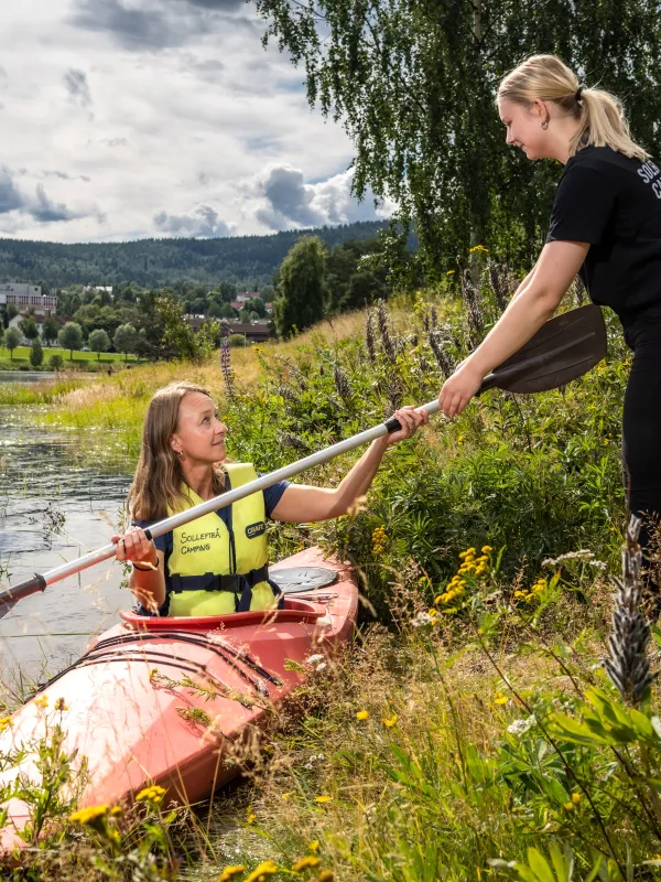 kajak sjösättning sollefteå camping