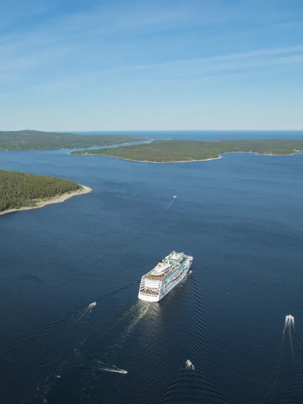 Kryssningar i Höga Kusten, cruises in the high coast of sweden