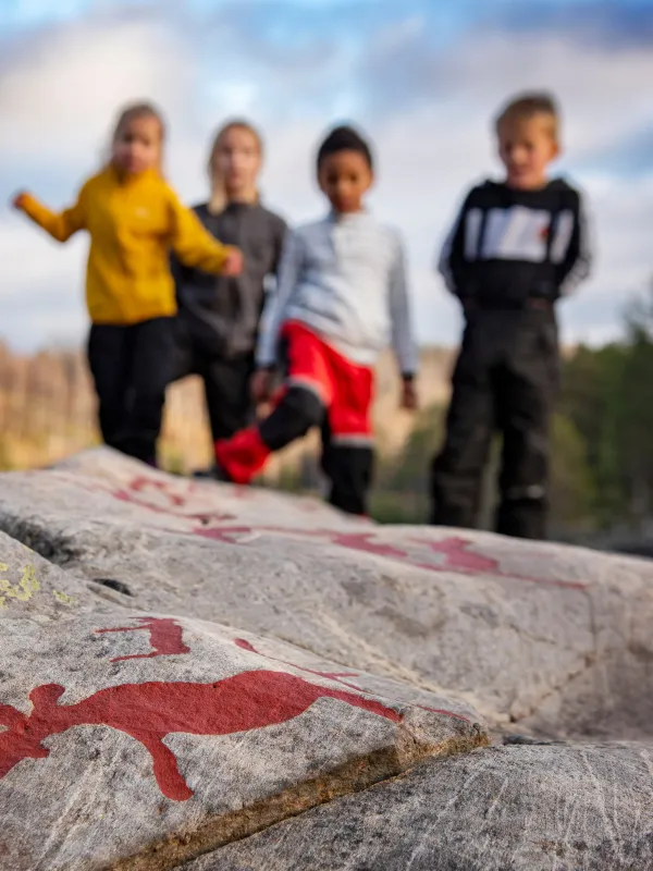 Petroglyphs at Nämforsen